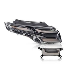 Ds01-tcn24-005-2us-set-r Ttun Led Daytime Running Light For 2025-2026 Hyundai Tucson Dark Lens Passenger