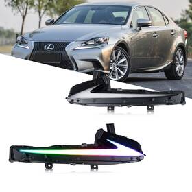 3275-rgb Twinkle-road Led Rgb Daytime Running Light For Lexus Is250 Is350 Is300 Is200t Isf 14-16 Drl