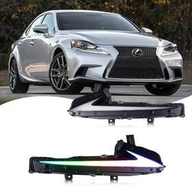Dl-3275a-rgb Twinkle-road Led Rgb Daytime Running Light For Lexus Is250 Is350 Is300 Is200t Isf 14-16 Drl