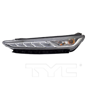 12-5418-90 Tyc Daytime Running Light Left Driver Led With Adaptive Cornering
