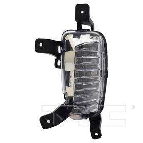12-5528-00 Tyc Driver Side Replacement Daytime Running Light Standard Line