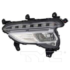 19-6420-00 Tyc Driver Side Replacement Fog Light Standard Line