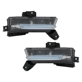 Vs-1027-12-5376-00 Tyc For Chevy Camaro 16-18 Replacement Daytime Running Light Set Standard Line