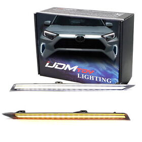 70-878-switchback Upper Grille Insert Fit Switchback Led Daytime Running Light For 19 Toyota Rav4
