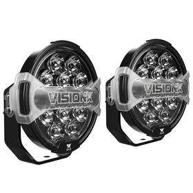Vision X Lighting 887009964171 Pair Of Cannon Race 14 Dual Action Combo Driving Lights With Harness