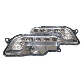 Cdrwj-0571-c Winjet For Mercedes-benz R350 2011-2013 Factory Style Led Daytime Running Lights