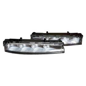 Cdrwj-0575-c Winjet For Mercedes-benz Slk350 12-16 Factory Style Led Daytime Running Lights