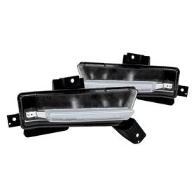 Cdrwj-0606-c Winjet For Chevy Camaro 2016-2017 Factory Style Led Fog Lights
