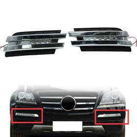 X164 Wwwwriteus 920001453981 Led Daytime Running Light Drl White Fog Lamp For Mercedes-benz Gl450 07-12