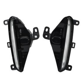 Yi244930t Yibei-tech Pair Of Daytime Running Lights Assembly For 2021 2022 2023 Toyota Rav4 Hybrid