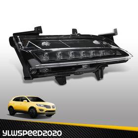 Yl080905 Ylwspeed20 Led Front Bumper Fog Light Lamp Passenger Side Fit For 2014-2018 Lincoln Mkc