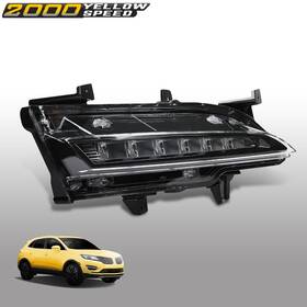 Ylw474751 Ylwspeed2000 Front Bumper Led Fog Light Lamp Rh Passenger Side Fit For 2014-2018 Lincoln Mkc