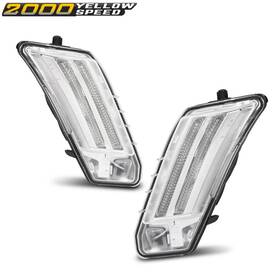 Ylw526246 Ylwspeed2000 Led Daytime Running Lights Fit For 2010-2013 Volvo Xc60 Front Left And Right Side