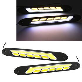 Yusen233 550741788359 Car Led Daytime Running Light Strip Lamps Drl Driving Fog Turn Signal Lamp Pair