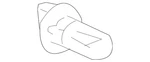 Genuine Mitsubishi Bulb MR444418. Fixed Price $12.55.