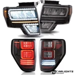 Full Led Reflector Headlights + Clear Tail Ford F-150 2009-2014. Fixed Price $745.99.