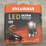 Sylvania H9 Led Ultra Powersport Headlight Bulbs Fog & Off-road Vehicle 2PK. Fixed Price $59.99.