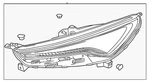 Genuine Gm Daytime Run Lamp 86797119. Fixed Price $460.77.