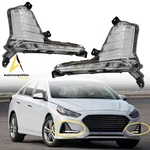 For 2018-2019 Hyundai Sonata Sedan Led Daytime Running Lights Fog Lamps Lh & Rh. Fixed Price $209.88.