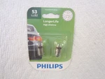 Philips 53LLB2 Longer Life Instrument Panel Lamp Light Bulb, - Pack. Fixed Price $9.34.