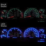 Dash Cluster Gauge Aqua Blue Smd Leds Lights Kit Fits 97-03 Dodge Dakota Durango. Fixed Price $13.99.