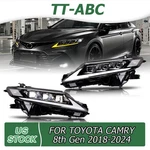 Tt-abc For 2018-23 2024 Toyota Camry Led Drl Projector Headlights Pair Assembly. Fixed Price $439.00.