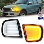 Led Front Headlight Side Marker Turn Signal Drl 97-02 Ford Expedition. Fixed Price $69.19.