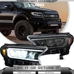 Amber Reflector Vland Led Headlights Fits Ford Ranger 2015-2023 W/sequential. Fixed Price $414.99.