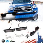 Gtinthebox Smoke White Led Front Grille Running Lights For 2012-UP Toyota Tacoma. Fixed Price $24.99.