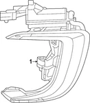Genuine Mitsubishi Daytime Run Lamp 8312A026. Fixed Price $690.14.