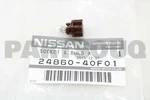 2486040F01 Genuine Nissan Bulb 24860-40F01. Fixed Price $5.43.