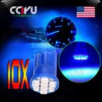 10PCS Blue 161 168 194 T10 Instrument Panel Gauge Cluster Smd Led Light Bulb. Fixed Price $8.59.