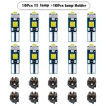Rstob 10X T5 3030 3SMD Led Bulbs Dashboard Instrument Cluster Lights With Socket. Fixed Price $11.76.