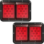 Partsam 2X Double Rv Trailer Camper Tail Lights 24-2835 Led Red. Fixed Price $73.99.