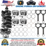 Crankshaft & Con Rod Piston Kit For Hyundai Veloster Kia Accent Rio 1.6L Turbo. Fixed Price $249.99.