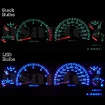 Dash Cluster Gauges Aqua Blue Smd Leds Lights Kit Fits 98-01 Dodge Ram 1500 2500. Fixed Price $14.99.