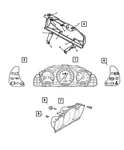 Genuine Mopar Instrument Panel Bulb 5098391AA. Fixed Price $9.96.