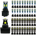 Wljh 40 Pack 194 168 T10 T5 Led Bulbs With Sockets, Non Polarity, Dimmable, F.... Fixed Price $35.12.