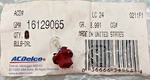 New Genuine Acdelco 16129065 Bulb, Instrument Cluster Indicator. Fixed Price $9.46.