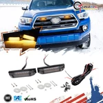 Gtinthebox Smoke Amber Led Front Grille Running Lights For 2012-UP Toyota Tacoma. Fixed Price $24.99.