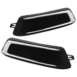 Driver & Passenger Daytime Running Light Covers For 14-20 Chevy Impala Black. Fixed Price $265.64.