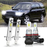 Subaru Forester 2006 2007 2008 4X Combo Led Headlight Kit High Low Beam Bulb. Fixed Price $28.12.