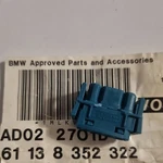 Bmw Universal Socket Housing Uncoded 61138352322. Fixed Price $24.21.