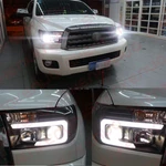 For Toyota Sequoia 2001-2007 -4PC Combo 4SIDE Led Headlight Bulb + Fog Kit. Fixed Price $46.99.