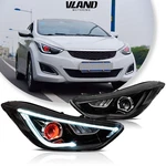 Pair Vland Led Headlights For Hyundai Elantra 2011-2016 Drl W/demon Eyes. Fixed Price $299.99.