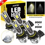 Auxito 9005 9006 Led Combo Headlight Bulbs Kit Csp 100W Fog High Low Beam. Fixed Price $8.54.