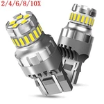 Auxito 7443 7440 Led Reverse Stop Brake Drl Bulb Light 6500K Canbus 23SMD 2/10X. Fixed Price $11.20.