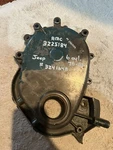 Jeep Cylinder Engine Timing Case Cover 76-86 232 And 258 Cubic Inch. Fixed Price $44.00.