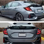 Hcmotion Smoked Led Tail Lights For Honda Civic 2017-2021 Hatchback Type FK7/8. Fixed Price $499.99.