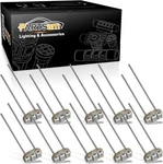 Partsam 10PCS Blue T4.7 Instrument Panel Led Light Gauge Cluster Bulbs Dashboard. Fixed Price $17.20.